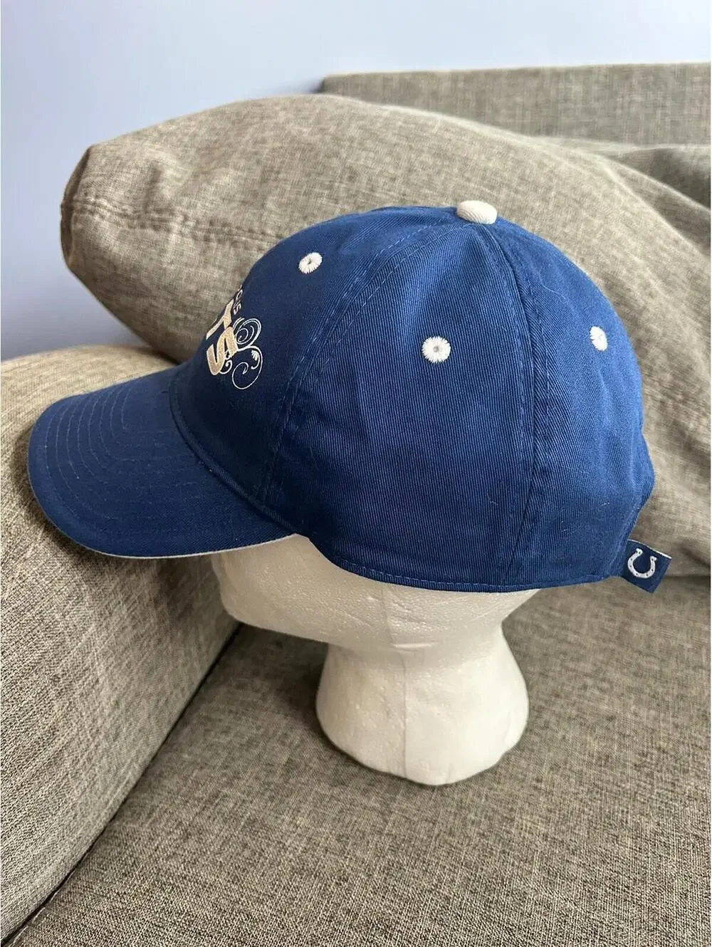 NFL Team Apparel Indianapolis Colts Womens Hat Blue OSFM Cap